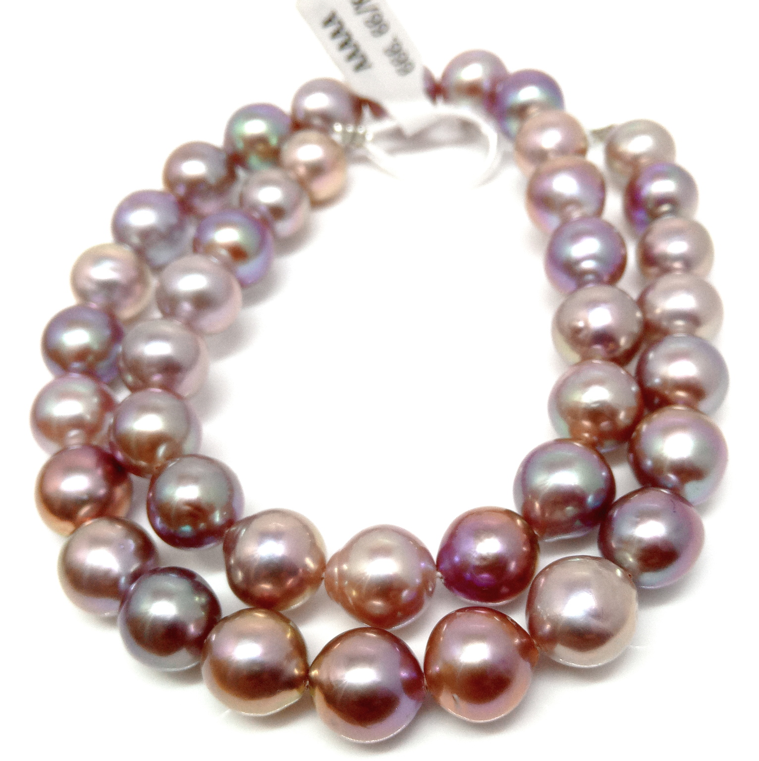 Multicoloured Round AAA 9-9.7mm Edison Pearls